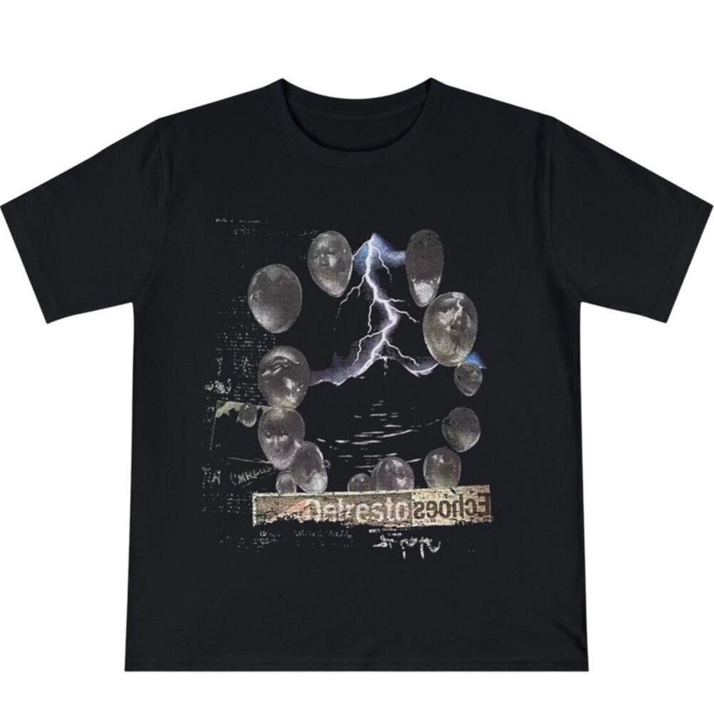 Travis Scott Cactus Jack Astroworld Lightning Graphic Tee Black L NWT